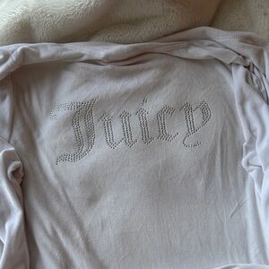 JUICY COUTURE White Sparkly Robe